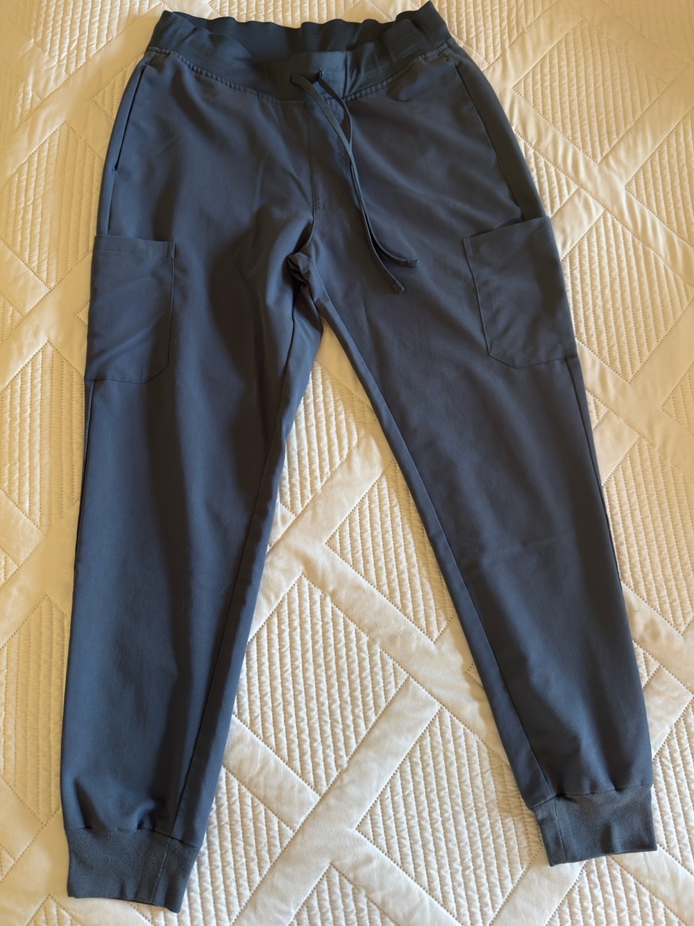 Women's Pewter Mandala Jogger Scrub Pants